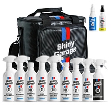Last inn bildet i Galleri-visningsprogrammet, Shiny Garage Detailing bag - Komplett med 9 produkter | FORHÅNDSBESTILL Å FÅ MER!