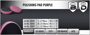 Scholl Concepts Polishing Pad Purple Detailing Lilla