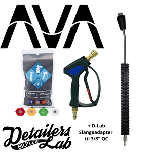AVA/MTM Lansepakke med hurtigkobling - MESSING