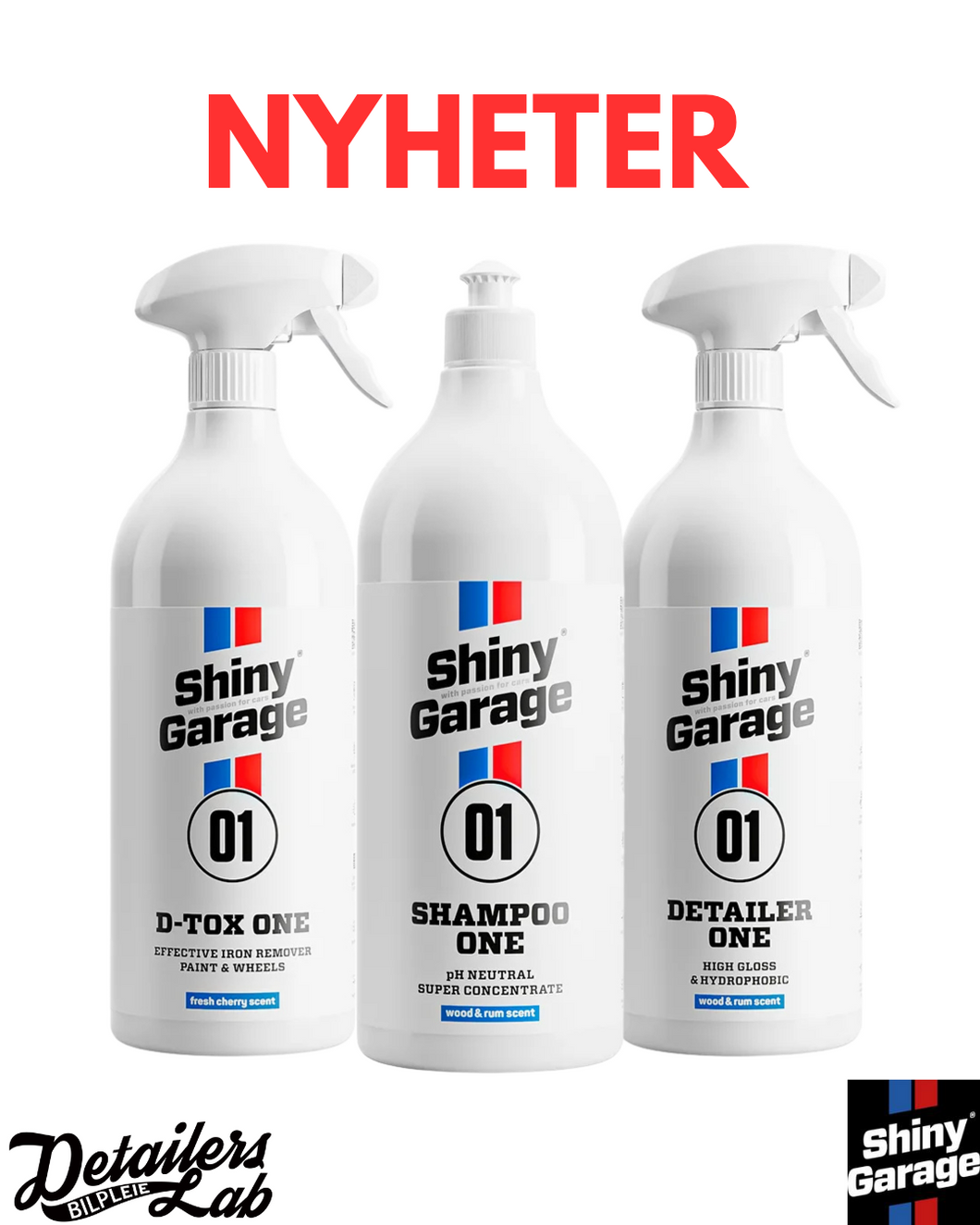Shiny Garage nyheter