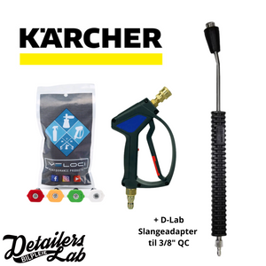 KÄRCHER/MTM Lansepakke med hurtigkobling - MESSING