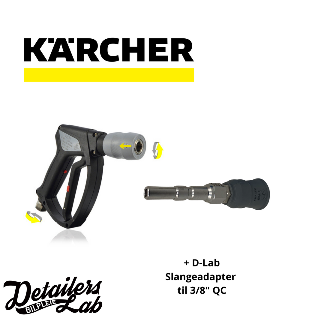 KÃRCHER/MTM Pistolpakke med KEW - RUSTFRITT