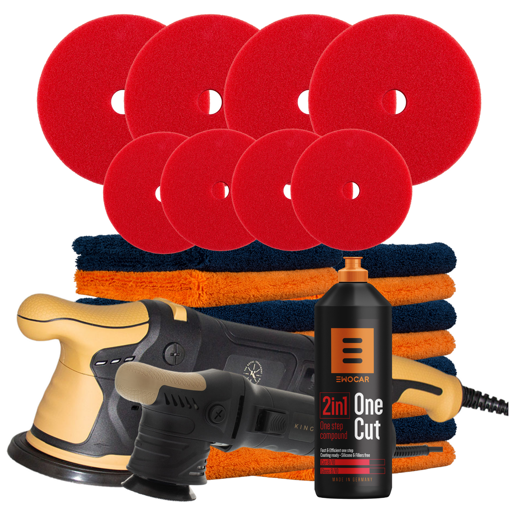 King 12 + 15 V2 - 2in1 poleringspakke