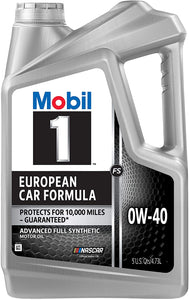 Mobil 1 FS European Car Formula Full Synthetic 0W-40 Motor Olje 4,73 L