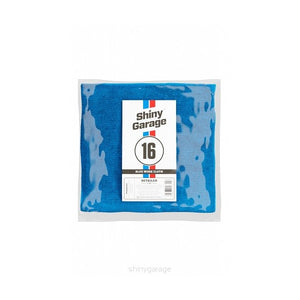 Shiny Garage Blue Microfiber 40 x 40 300gsm