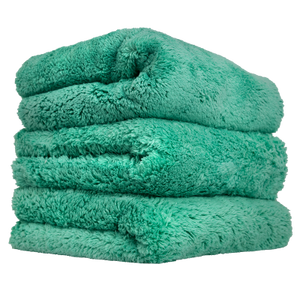 Chemical Guys Happy Ending Green Microfiber Towel 3-pack